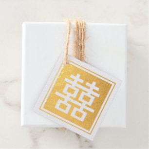 Klassisches Square Doppelglücksspiel Chinesische H Geschenkanhänger
