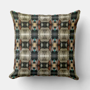 Klassisches starkes digitales Muster Kissen