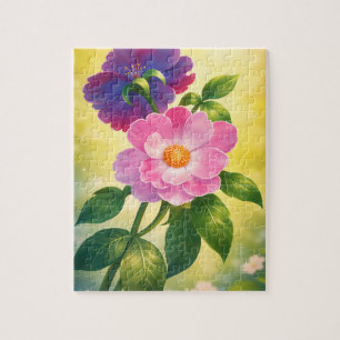 Klassisches Stilleben-Kunstpuzzle Puzzle