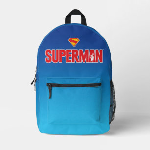 Klassisches Superman Bold-Logo Bedruckter Rucksack