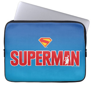 Klassisches Superman Bold-Logo Laptopschutzhülle