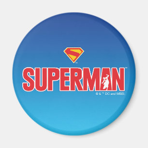 Klassisches Superman Bold-Logo Magnet