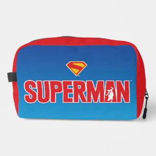 Klassisches Superman Bold-Logo Waschbeutel