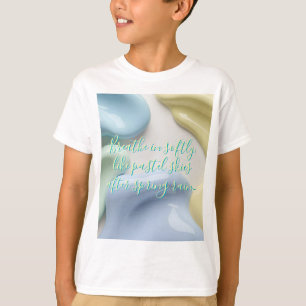 Klassisches T-Shirt für Kinder in stilvoller Grafi