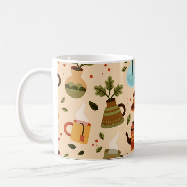 Klassisches Tassendesign  Kaffeetasse (Links)