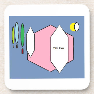 Klassisches Tikki Taibo. Auf einem Getränkeuntersetzer