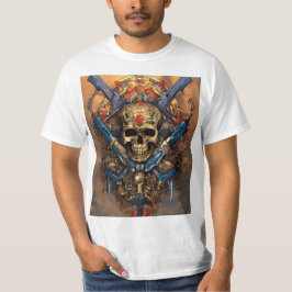 Klassisches, traditionelles, tattoo-Inspiriertes T T-Shirt