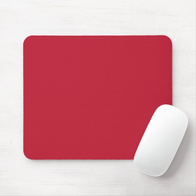 Klassisches True Red Mousepad (Mit Mouse)