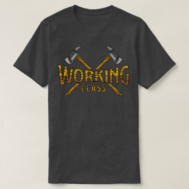 Klassisches TShirt der Arbeitsklasse (Design vorne)