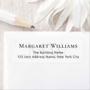 Klassisches Typografie-Monogramm Professionelle Ad
