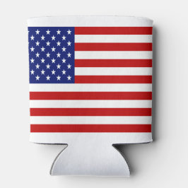 Klassisches und Cooles amerikanisches Flag-Patriot Dosenkühler