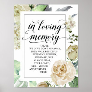 Klassisches und elegantes Hochzeitstil Poster