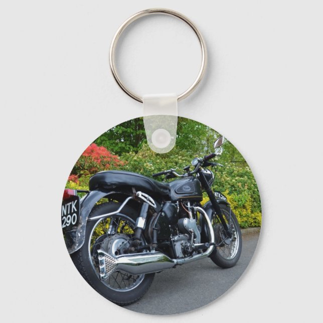 Klassisches Velocette Venom Schlüsselanhänger (Vorderseite)