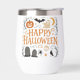 Klassisches, vintage Frohes Halloween