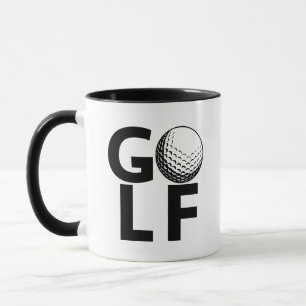 Klassisches Vintage-Golf Tasse