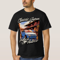 Klassisches Vintages japanisches Auto Cool grafisc
