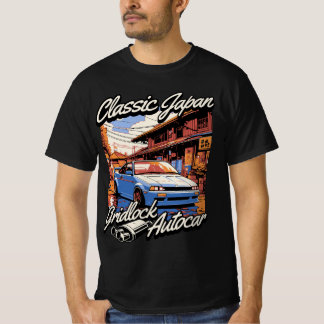 Klassisches Vintages japanisches Auto Cool grafisc T-Shirt