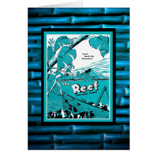 Klassisches Vintages Tiki-Menü!