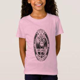 Klassisches Vinyl- & Musik Vintage Retro Mädchen T T-Shirt