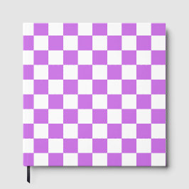 Klassisches visuelles Magenta-Kachelmuster  Gästebuch