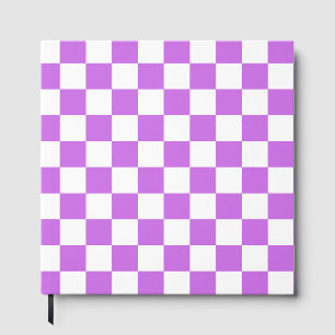 Klassisches visuelles Magenta-Kachelmuster Gästebuch