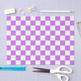 Klassisches visuelles Magenta-Kachelmuster  Seidenpapier