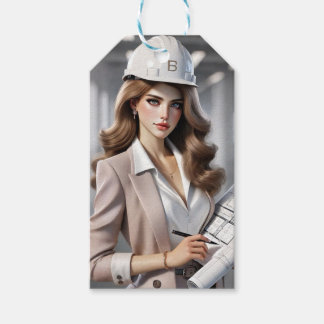 Klassisches weibliches Design" Geschenkanhänger