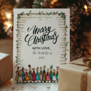 Klassisches Weihnachten mit Holly und Weihnachtssä