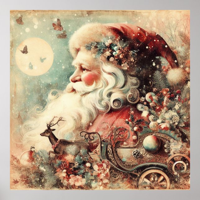 Klassisches Weihnachtsgebäck Poster (Vorne)