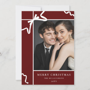 Klassisches Weihnachtsgebäck Red White Holiday Ges Feiertagskarte