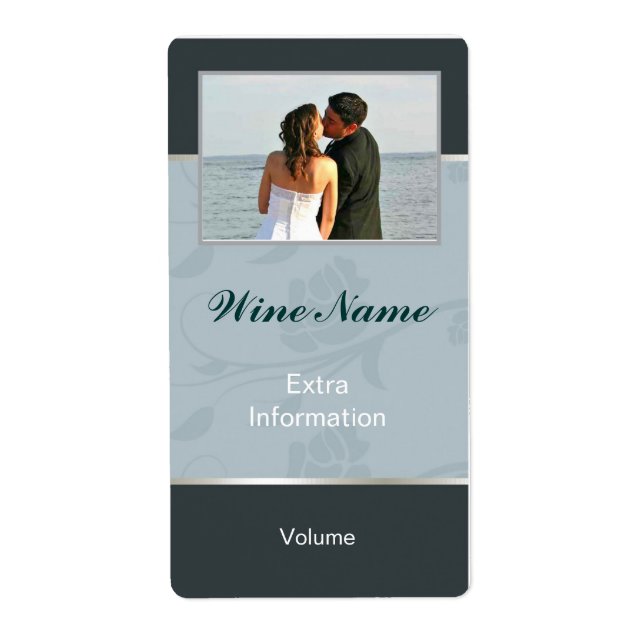 Klassisches Weinetikett (Vorne)