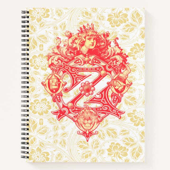 KLASSISCHES WIZARD OF OZ-Spiralnotizbuch Notizbuch (Vorderseite)