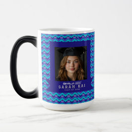 Klassisches Zickzack-Muster-Geschenk für ihre Grad Verwandlungstasse