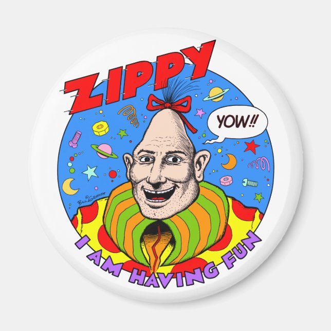 Klassisches Zippy Magnet (Vorne)