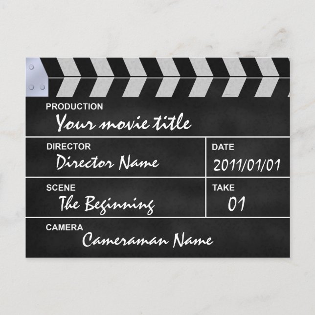 Klatsch Kino Postkarte (Vorderseite)