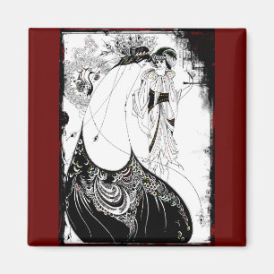 Klatschen in ihren Extravaganten Kleider Magnet