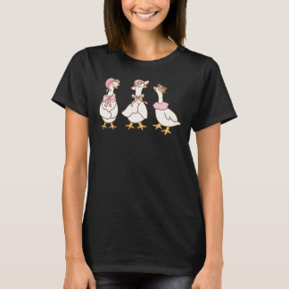 Klatschende Gänse T-Shirt