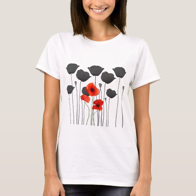 Klatschmohn T-Shirt (Vorderseite)