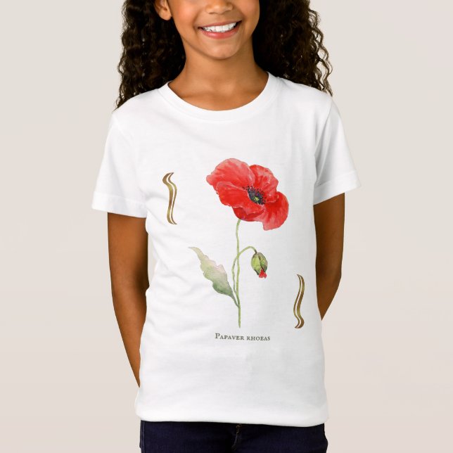Klatschmohn T-Shirt (Vorderseite)