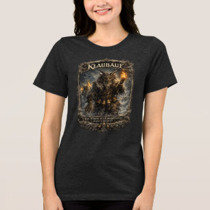 Klaubauf Alpine Folklore-Shirt – Österreichische P Tri-Blend Shirt