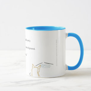 Klauende Katzen-Tasse Virginias Woolf Tasse