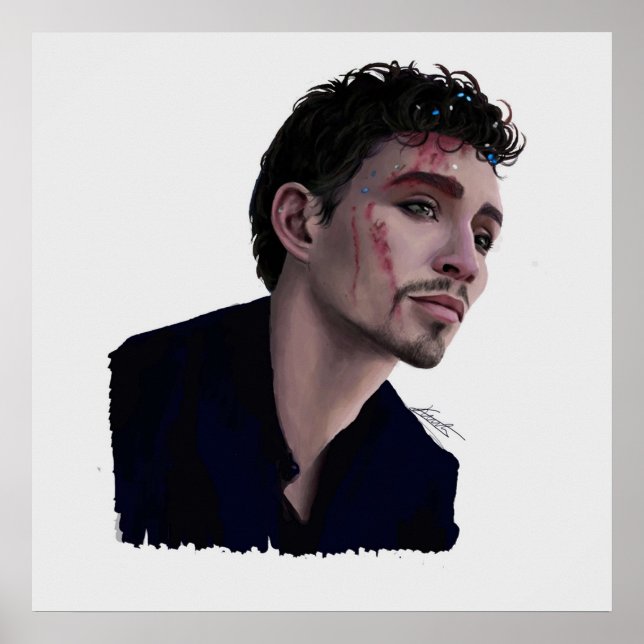 Klaus Hargreeves The Umbrella Academy Poster (Vorne)