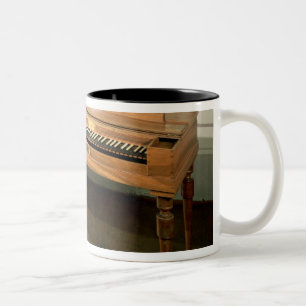 Klavichord, einmal besessen von Franz Joseph Haydn Zweifarbige Tasse