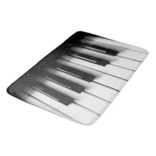 Klavier befestigt Bad-Matte Badematte