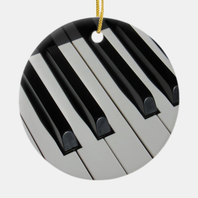 Klavier befestigt keramik ornament (Vorne)