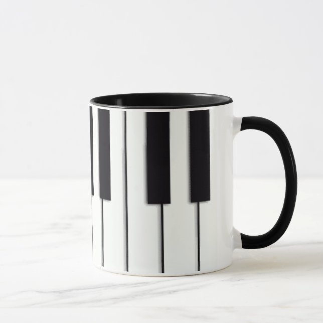 Klavier befestigt Tasse (Rechts)