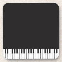 Klavier befestigt Untersetzer-Set