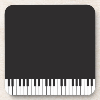 Klavier befestigt Untersetzer-Set Untersetzer