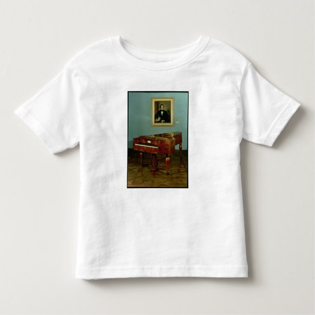Klavier, das Franz Peter Schubert gehört Kleinkind T-shirt (Vorderseite)