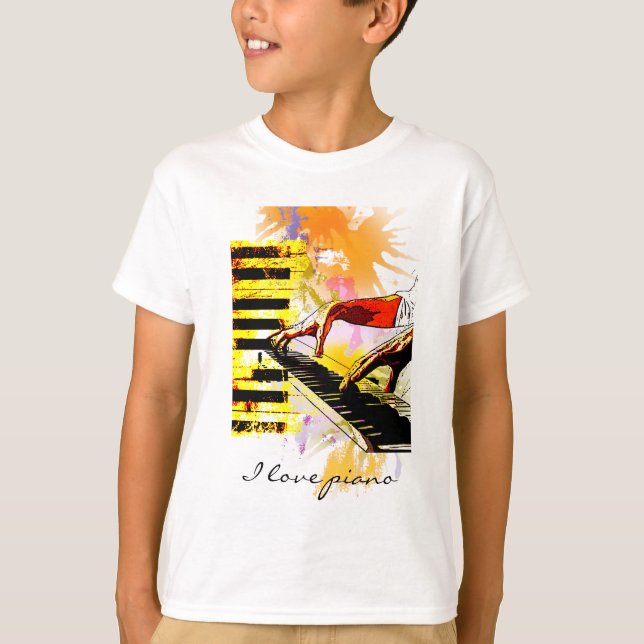 Klavier der Liebe I T-Shirt (Vorderseite)